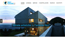 Tablet Screenshot of ferrantevetri.com